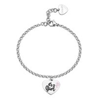 Bracelet Sagapo Woman in  Surgical steel  SBY040 - SBY040